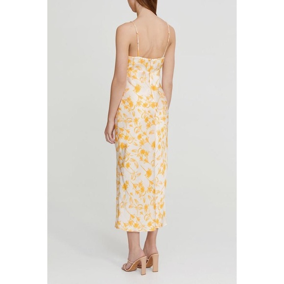 Significant Other Palm Tree Print Midi Dress - Picture 3 of 9